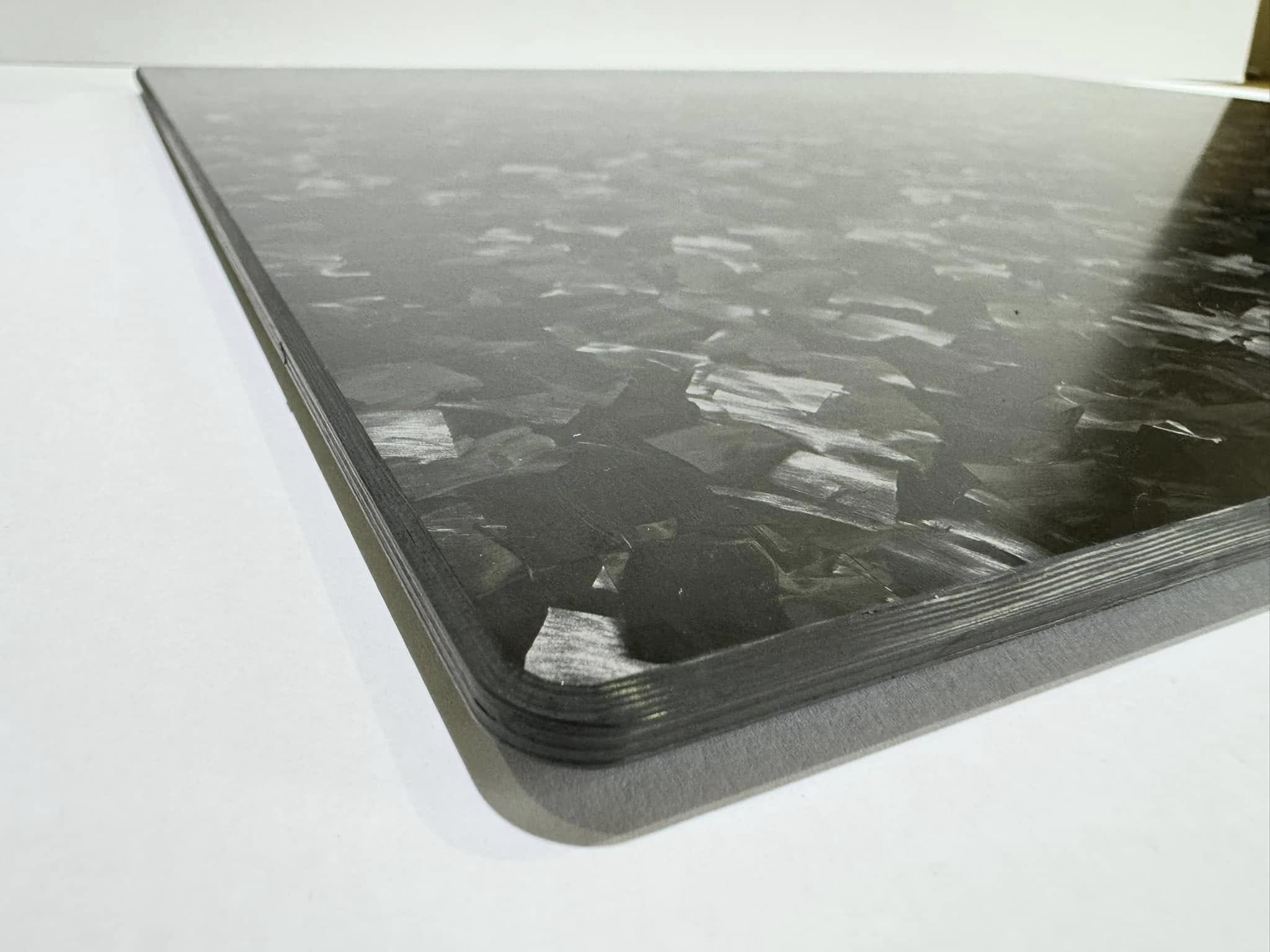 Premium Black 12k Forged Carbon Setup Board